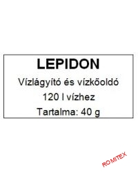 Lepidon vízlágyító és vízkőoldó