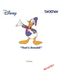 Hímző kártya Thats Donald! - Brother