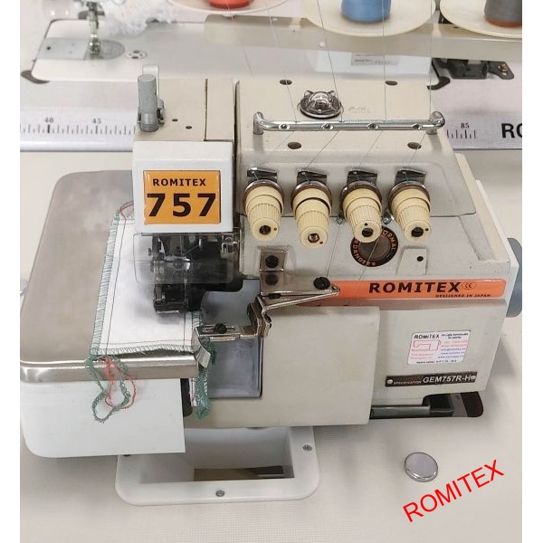 Romitex 757 ötszálas, ipari interlock